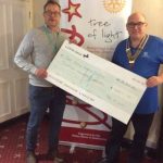 Cheque presentation Hearing Centre