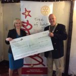 Cheque presentation St Catherine’s